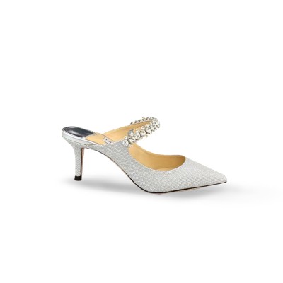 JIMMY CHOO BING MID-HEELED MULES  JIMMY CHOO BING MID-HEELED MULES